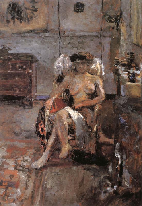 Edouard Vuillard Chair of the models oil painting image